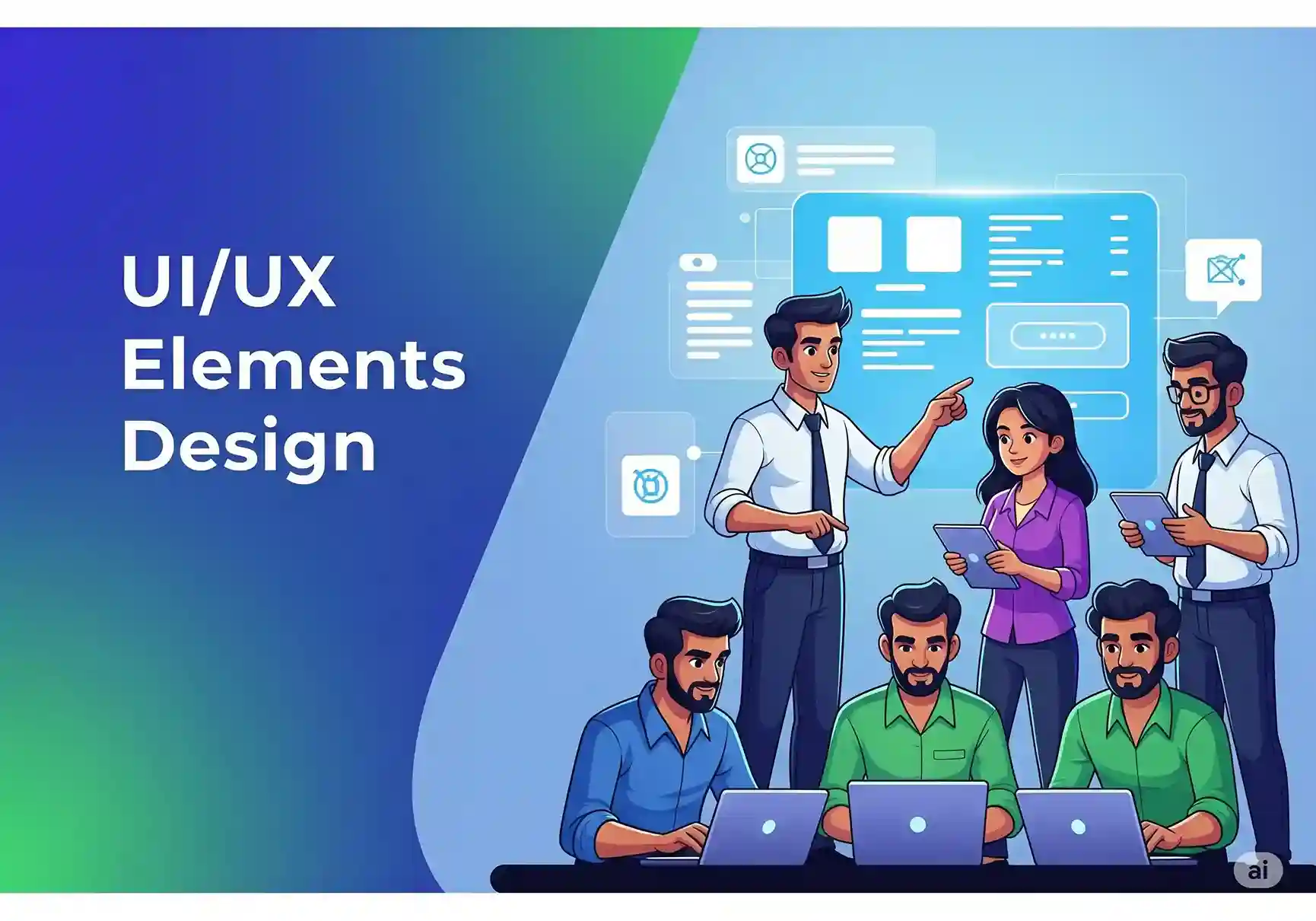 A designer creating a user interface for a mobile app in Figma, showcasing UI/UX services in Sivakasi.